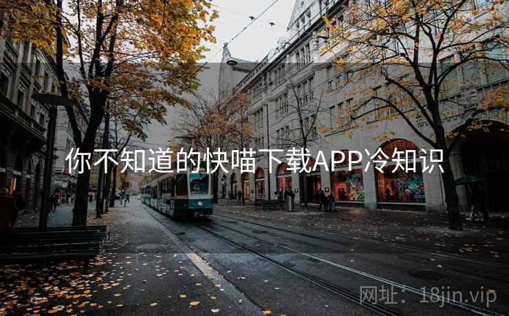 你不知道的快喵下载APP冷知识