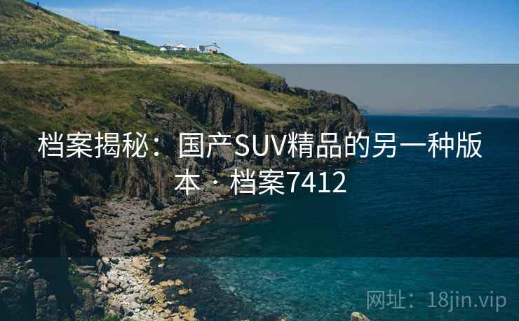 档案揭秘：国产SUV精品的另一种版本 · 档案7412